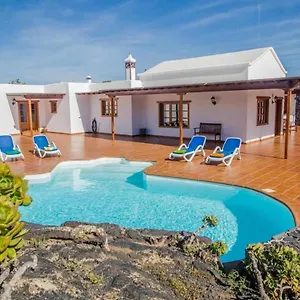 Villa Casa Lola Lanzarote Piscina Climatizada Y Wifi Free España